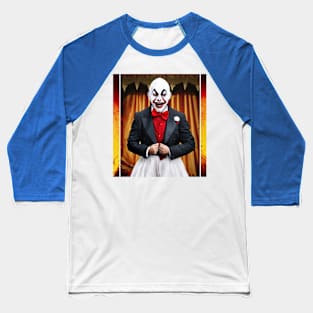 Nightmare Circus: Creepy Clown Edition Baseball T-Shirt